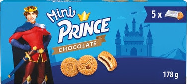 Prince Mini Sjokoladekjeks 178 g