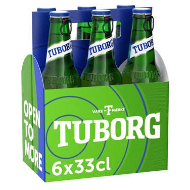 Bilde: © Tuborg / Oda Tuborg Tuborg 3G 6 x 0,33l