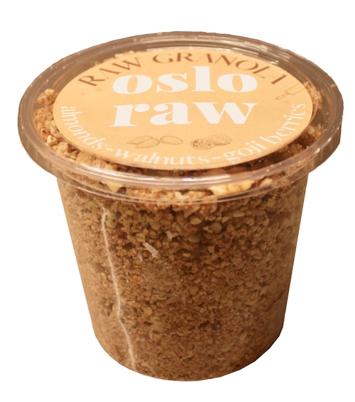 Bilde: © Oslo raw / Oda Oslo raw Håndlaget Raw Granola 350 g