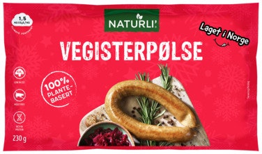 Bilde: © Naturli / Oda Naturli Vegisterpølse