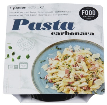 Food Collective Pasta Carbonara I kremet oste- og fløtesaus