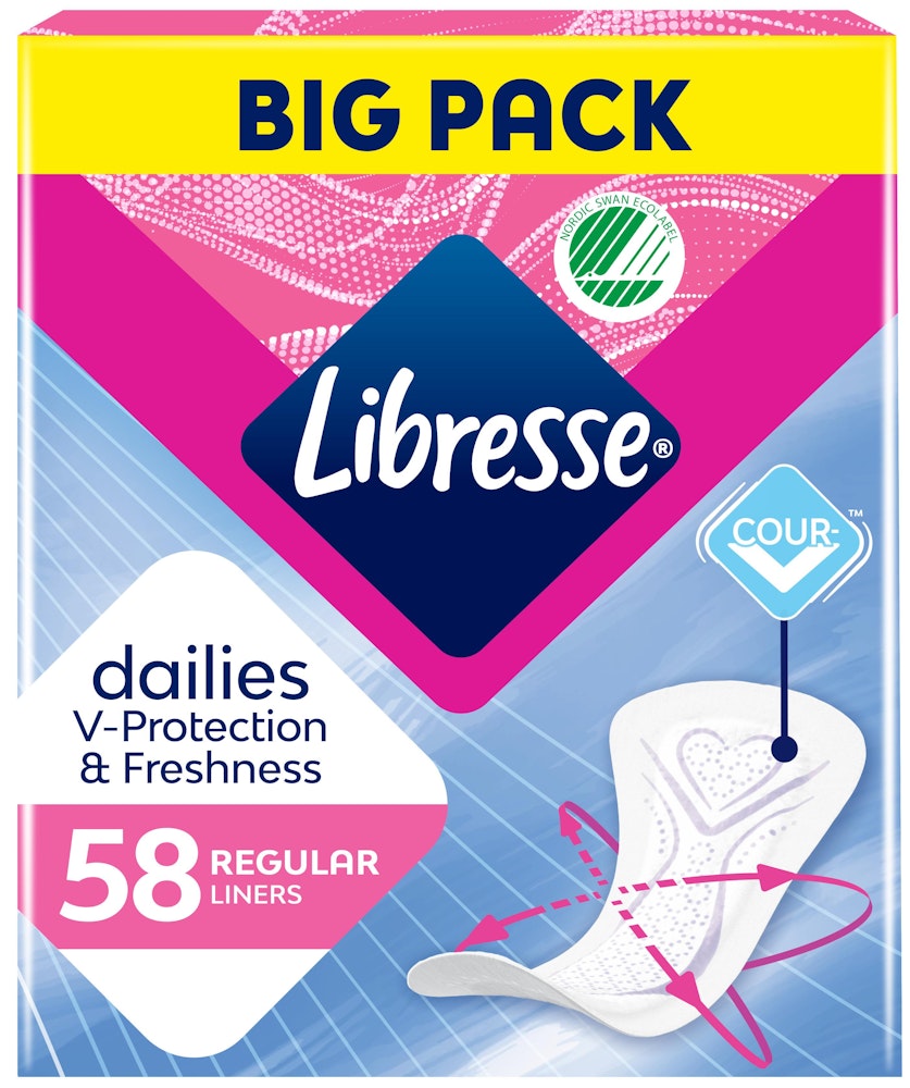 Libresse Truseinnlegg Normal Big Pack