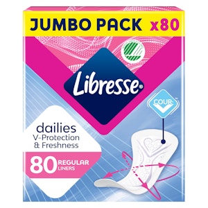 Libresse Truseinnlegg Regular Jumbo Pack