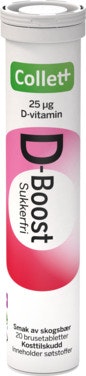 Bilde: © Collett / Oda Collett D-boost Brusetablett D-vitamin