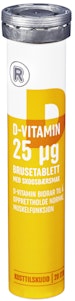 REMA 1000 D-Vitamin 25µg, Brusetabletter