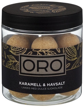 Bilde: © ORO / Oda ORO Lakriskuler med Karamell og Havsalt