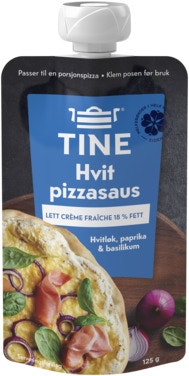 Bilde: © Tine / Oda Tine Hvit Pizzasaus Crème Fraîche