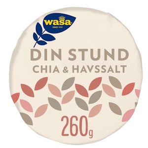 Wasa Knekkebrød Din Stund Chia & Havsalt