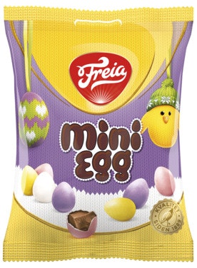 Bilde: © Freia / Oda Freia Drasjerte Sjokoladeegg Mini