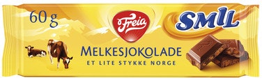 Bilde: © Freia / Oda Freia Melkesjokolade med Smil
