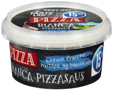 Bilde: © REMA 1000 / Oda REMA 1000 Pizzasaus Bianca