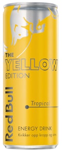 Red Bull Energidrikk Yellow Edition Tropisk