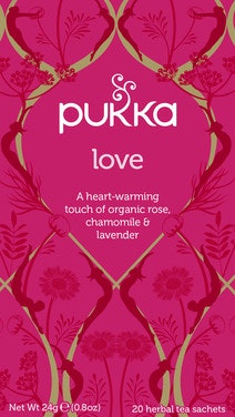 Bilde: © Pukka / Oda Pukka Love Rose Tea Chamomile & Lavender Tea
