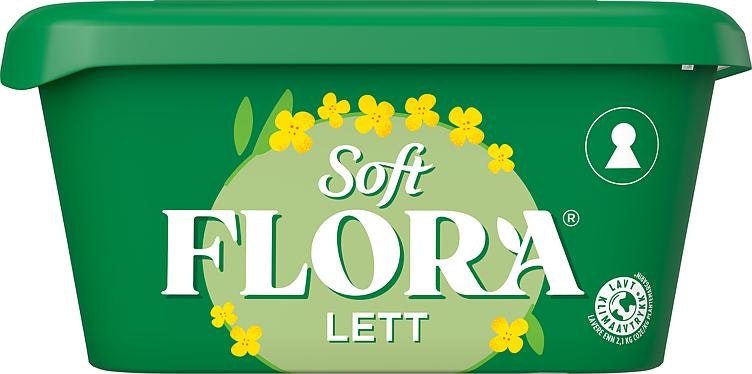 Soft Flora Lett Liten