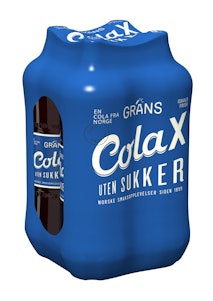 Grans Cola X Uten Sukker 4 x 1,5L