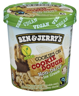 Ben & Jerry's Non-Dairy Cookies on Cookie Dough 465 ml