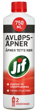 Bilde: © Jif / Oda Jif Avløpsåpner Flytende