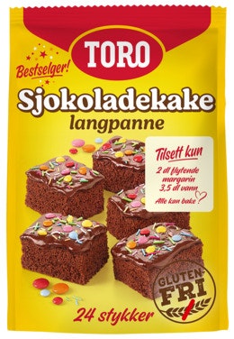 Bilde: © Toro / Oda Toro Sjokoladekake Langpanne