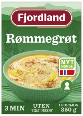 Bilde: © Fjordland / Oda Fjordland Rømmegrøt