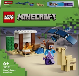 Sprell LEGO® Minecraft® Steves ørkenekspedisjon