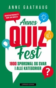ARK Annes quizfest - 1800 spørsmål og svar i alle kategorier Anne Gaathaug