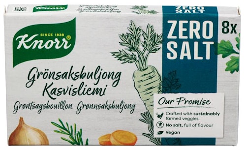 Knorr Knorr Organic Bouillon Veggie 8-pk