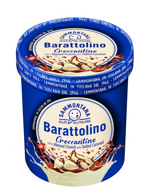 Sammontana Barattolino Croccantino Vanilje og mandler