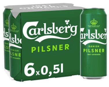 Carlsberg Carlsberg Pilsner 6 x 0,5L