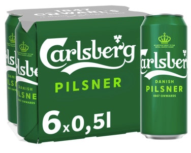 Bilde: © Carlsberg / Oda Carlsberg Carlsberg Pilsner 6 x 0,5L