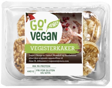 Bilde: © Go’Vegan / Oda Go’Vegan Vegisterkaker