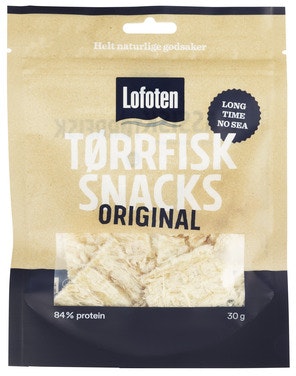 Bilde: © Lofoten / Oda Lofoten Original Tørrfisksnacks