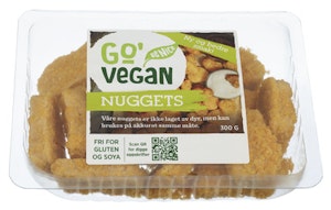 Go’Vegan Plantebaserte Nuggets
