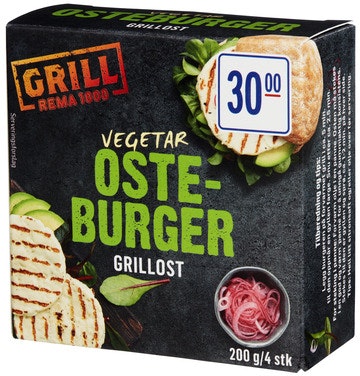 REMA 1000 Vegetar Osteburger