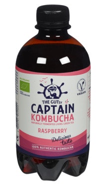 Bilde: © Captain Kombucha / Oda Captain Kombucha Captain Kombucha California Raspberry