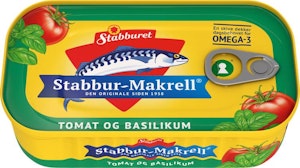 Stabburet Stabbur-Makrell Tomat & basilikum
