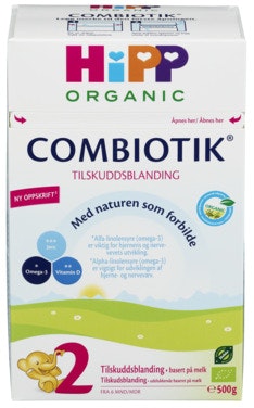 Bilde: © Hipp / Oda Hipp Combiotik Pulver 2 Fra 6 - 12 mnd