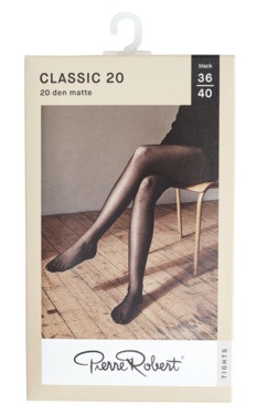 Bilde: © Pierre Robert / Oda Pierre Robert Strømpebukse Classic 20D Sort, Str. 36-40