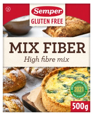 Glutenfri Brødmix Med Fiber