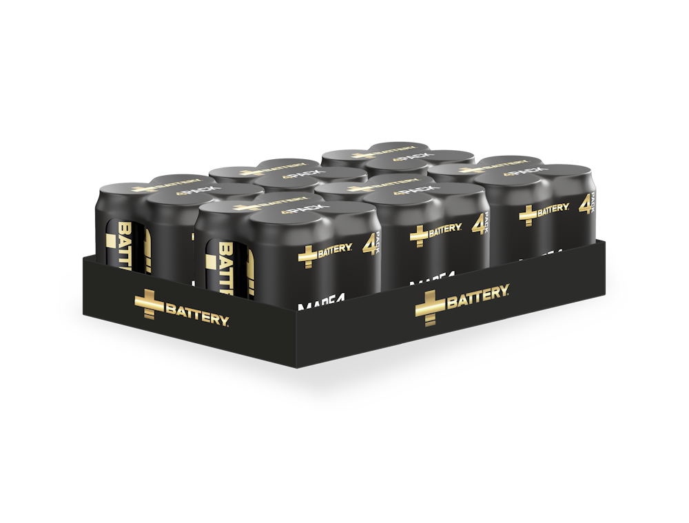 Battery brett 24 x 0,33L, 7,92 l