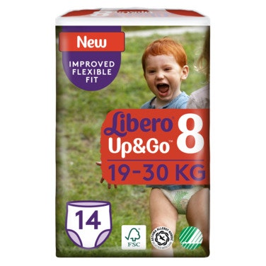 Bilde: © Libero / Oda Libero Up & Go Buksebleie Str. 8, 19-30kg