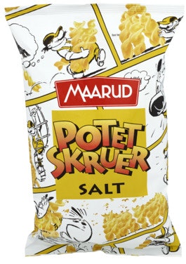 Maarud Potetskruer Salt 90 g