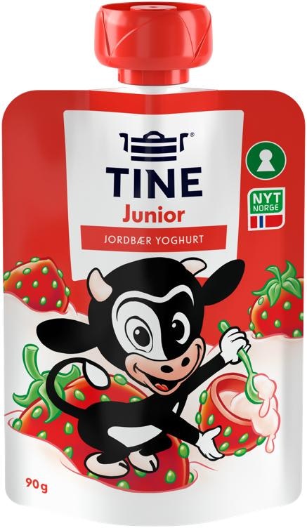 Tine Junior Yoghurt Jordbær
