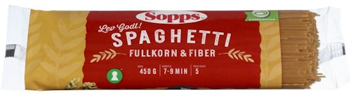 Sopps Spaghetti Rik På Fiber