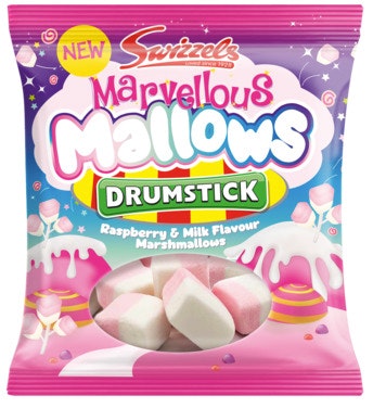 Bilde: © Swizzels / Oda Swizzels Marvellous Drumstick Mallows
