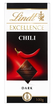 Bilde: © Lindt / Oda Lindt Excellence Chili Mørk Sjokolade