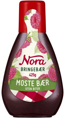 Bilde: © Nora / Oda Nora Bringebærsyltetøy Squeezy