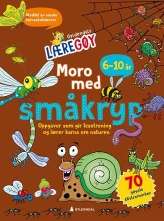 ARK Moro med småkryp: Oppgaver som gir lesetrening og lærer barna om naturen Anne-Siri Thomassen mfl.