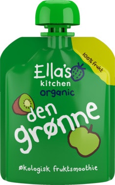 Bilde: © Ella's Kitchen / Oda Ella's Kitchen Den Grønne Smoothie Fra 6 mnd, Økologisk