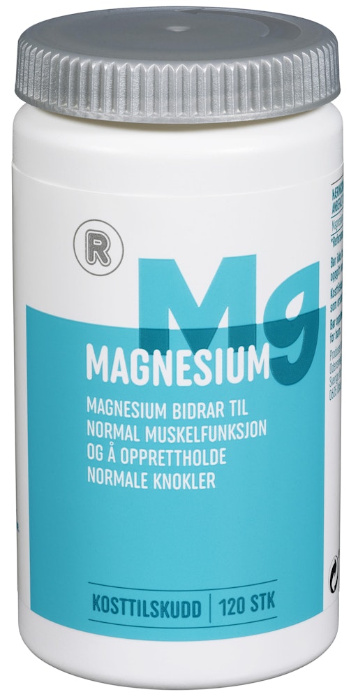 Magnesium 280 mg, tabletter 120 stk