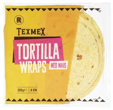 Bilde: © REMA 1000 / Oda REMA 1000 Tortilla Mais 8stk, 20cm